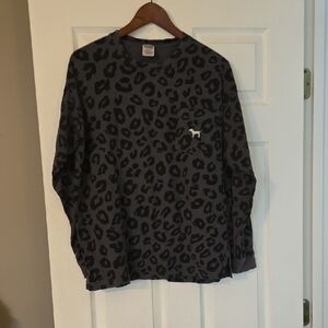 PINK Victoria's Secret Charcoal Tee